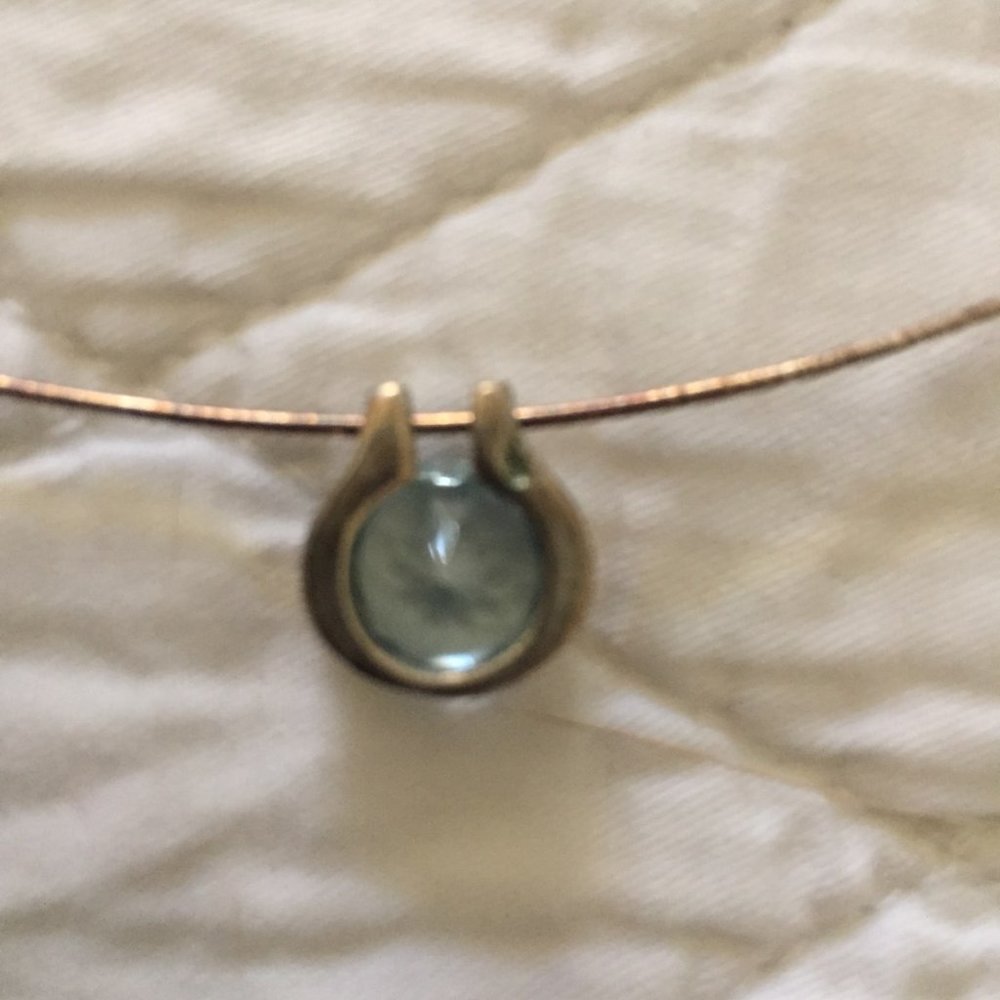 Sterling Silver and Topaz